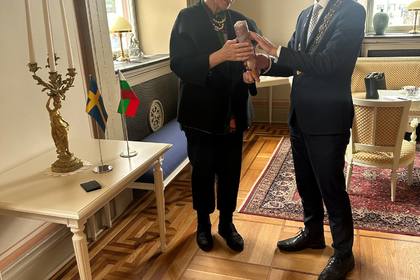 Посланикът на България в Швеция Светлана Стойчева-Етрополски се срещна с председателя на Градския съвет и зам.-кмет на Гьотеборг г-н Аслан Акбас